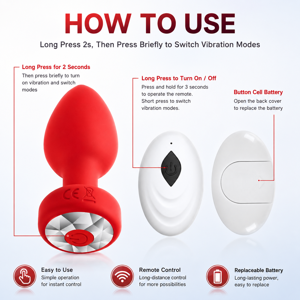 Hoomaw™ Lovelink Remote Wearable Massager