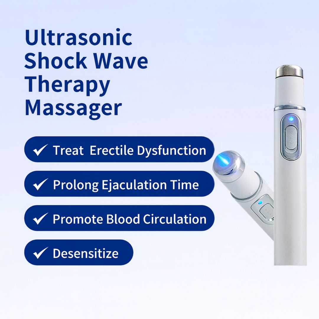 💖 Shockwave Therapy Device —— Restore Blood Flow • Relieve Pain • Support Men's Performance