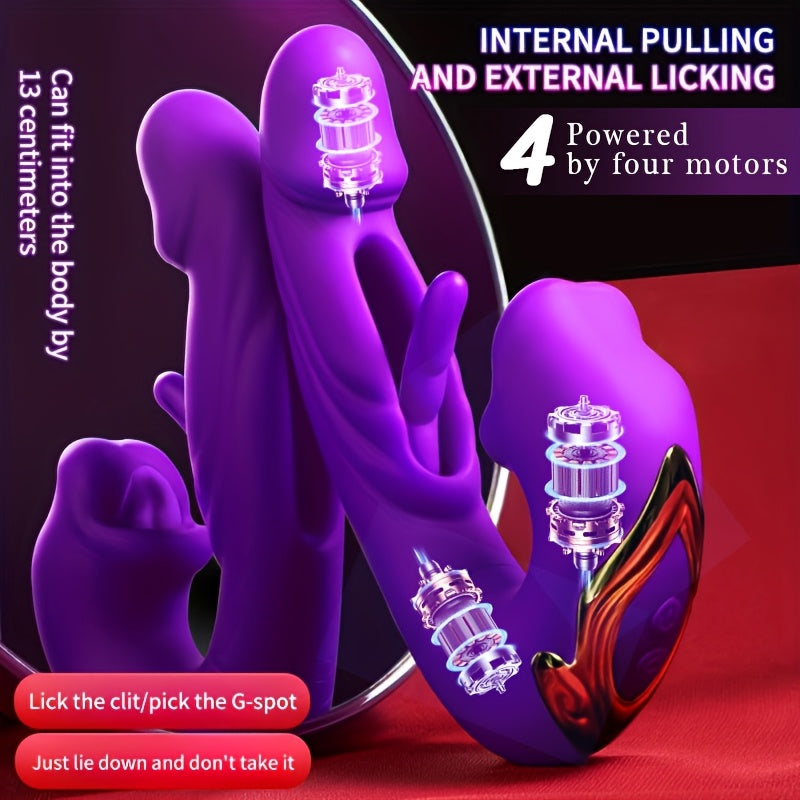 👑The Toy Everyone Will Want in 2026 G-Spot Slapping & Licking Vibrator | 7+5 Orgasm-Boosting Modes