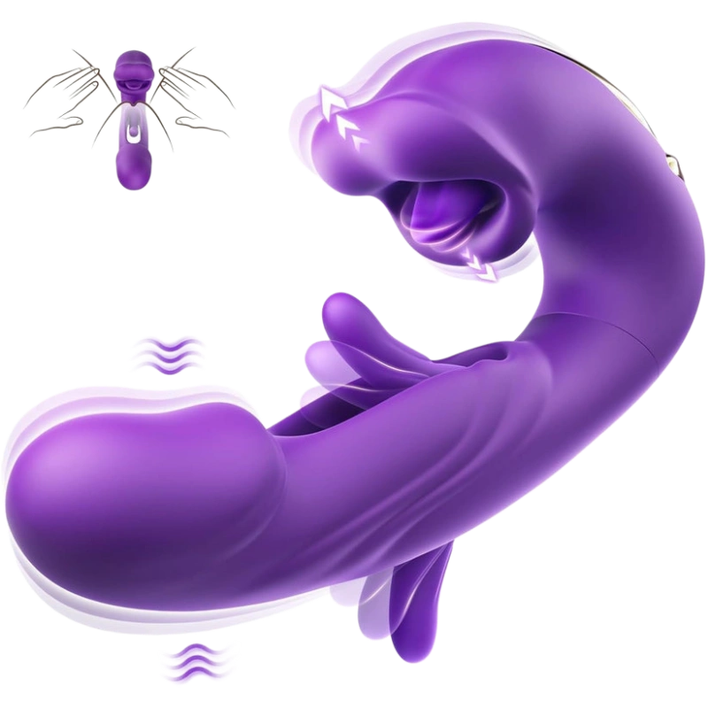 👑The Toy Everyone Will Want in 2026 G-Spot Slapping & Licking Vibrator | 7+5 Orgasm-Boosting Modes
