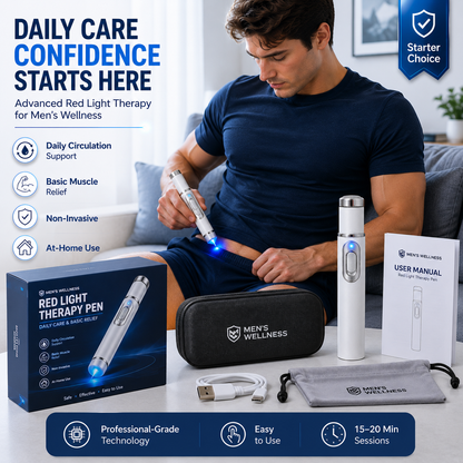 💖 Shockwave Therapy Device ——  Restore Blood Flow • Relieve Pain • Support Men's Performance