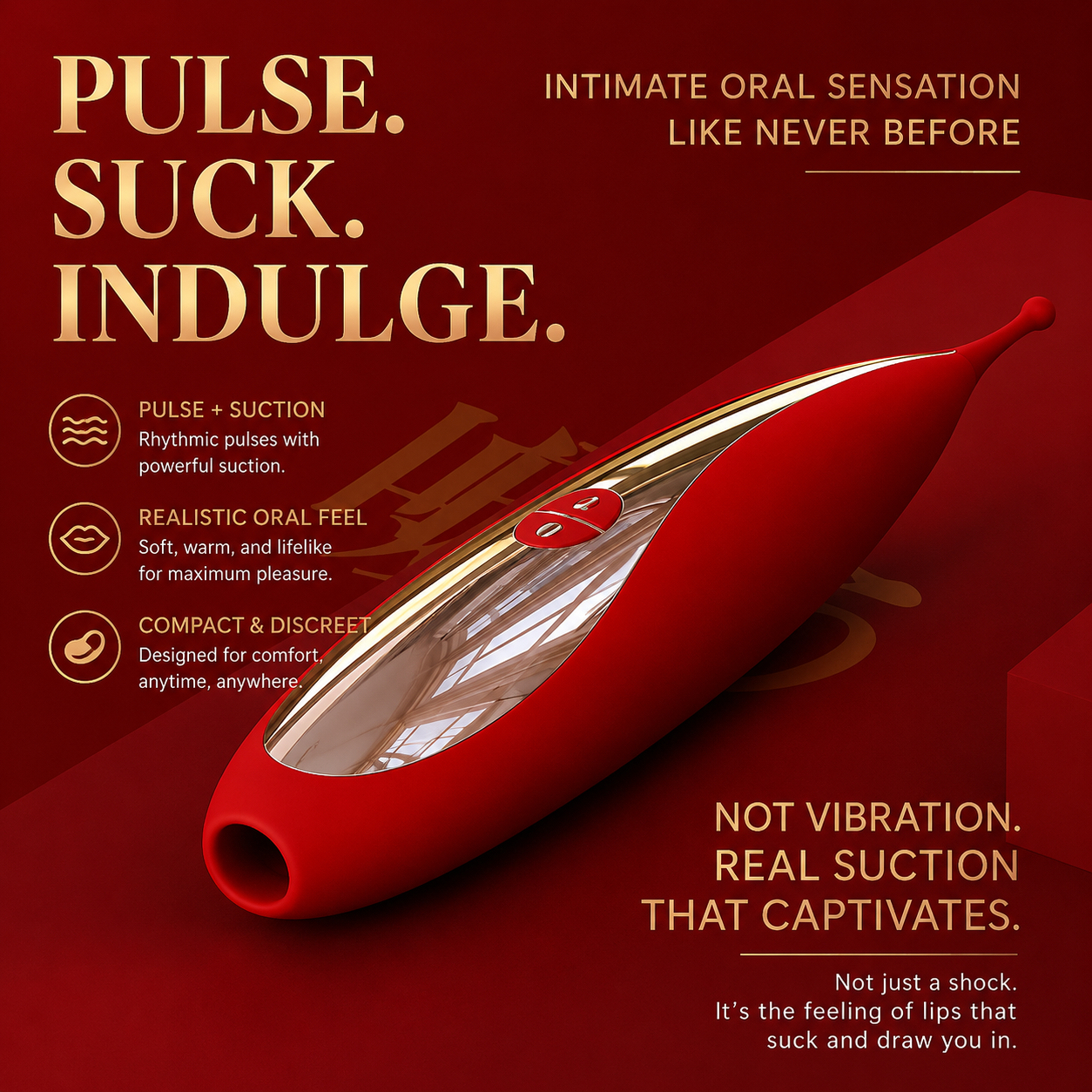 Hoomaw™ LumaPen Pulse & Suction Massager