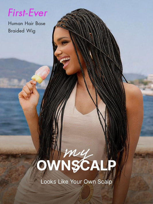 🔥Last Day: 73% OFF🌍613 Goddess Blonde HD Lace Glueless Knotless Braid Wig ✨