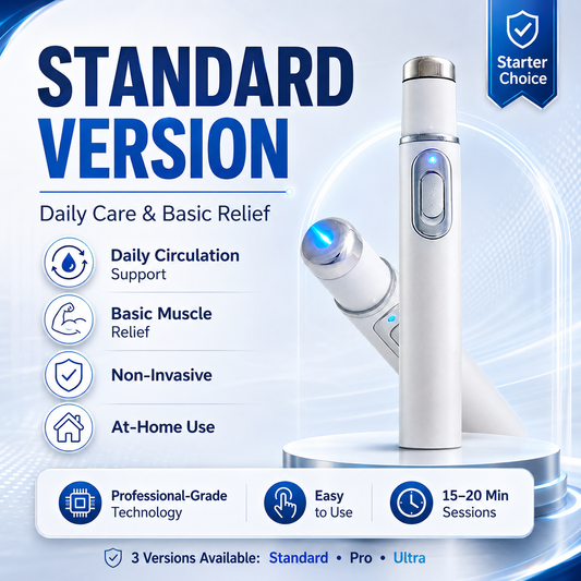 💖 Shockwave Therapy Device ——  Restore Blood Flow • Relieve Pain • Support Men's Performance ⚡