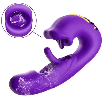 👑The Toy Everyone Will Want in 2026 G-Spot Slapping & Licking Vibrator | 7+5 Orgasm-Boosting Modes