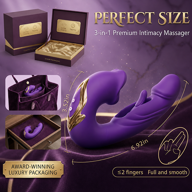 👑The Toy Everyone Will Want in 2026 G-Spot Slapping & Licking Vibrator | 7+5 Orgasm-Boosting Modes
